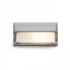 MORA fali lámpa ezüstszürke  230V LED E27 15W IP54