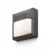 DELTA 215 fali lámpa antracit  230V LED E27 15W IP54