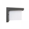 HIDE SQ fali lámpa antracit  230V LED E27 15W IP44