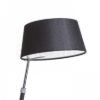RITZY asztali lámpa fekete króm 230V LED E27 15W