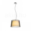 ESPLANADE függő lámpa átlátszó fekete/fehér króm 230V LED E27 15W