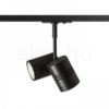 BEEBA II egyfázisú áramkörös sínre fekete  230V LED GU10 2x8W