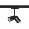 BEEBA II háromfázisú áramkörös sínre fekete  230V LED GU10 2x8W