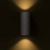 ZACK II antracitszürke 230V LED 2x3W 58° IP54 3000K