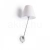 SILENCE fali lámpa fehér króm 230V LED E27 15W