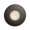 WATERBOY R  matt fekete  230V LED 10W 40° IP65  3000K