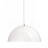 MONROE 40 függő lámpa csillogó fehér/fehér  230V LED E27 30W