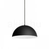 MONROE 40 függő lámpa matt fekete/fehér  230V LED E27 30W