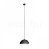 MONROE 30 függő lámpa matt fekete/fehér  230V LED E27 11W