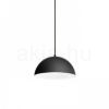 MONROE 30 függő lámpa matt fekete/fehér  230V LED E27 11W