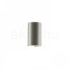 RON W 15/25 fali lámpa  Monaco galamb szürke/ezüst PVC 230V LED E27 15W