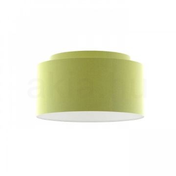 DOUBLE 55/30 lámpabúra  Chintz lime/fehér PVC  max. 23W