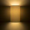 RON W 15/25 fali lámpa  Chintz világosszürke/fehér PVC 230V LED E27 15W