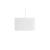 TEMPO 30/19 lámpabúra  Polycotton fehér/fehér PVC  max. 23W