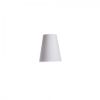 CONNY 25/30 asztali lámpaernyő Polycotton fehér/fehér PVC max. 23W