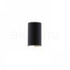 RON W 15/25 fali lámpa  Polycotton fekete/réz fólia 230V LED E27 15W
