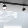 PIXIE háromfázisú áramkörös sínre fekete króm 230V LED GX53 7W