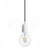 FABIO függesztő készlet fekete porcelán 230V LED E27 15W