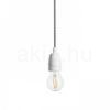 FABIO függesztő készlet fekete/fehér porcelán 230V LED E27 15W