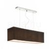 LOPE 80 függő lámpa fekete matt nikkel 230V LED E27 4x15W