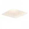 MIA SQ süllyesztett lámpa  gipsz/szatén üveg 230V LED E27 2x11W