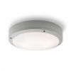 SONNY mennyezeti lámpa ezüstszürke  230V LED E27 2x15W IP54