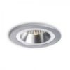 MAYDAY CC süllyesztett lámpa szálcsiszolt alumínium 230V/700mA LED 9W 2700K