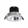 MAYDAY CC süllyesztett lámpa szálcsiszolt alumínium 230V/700mA LED 9W 2700K
