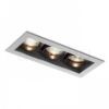 MONE III dönthető ezüstszürke  12V GU5,3 3x50W
