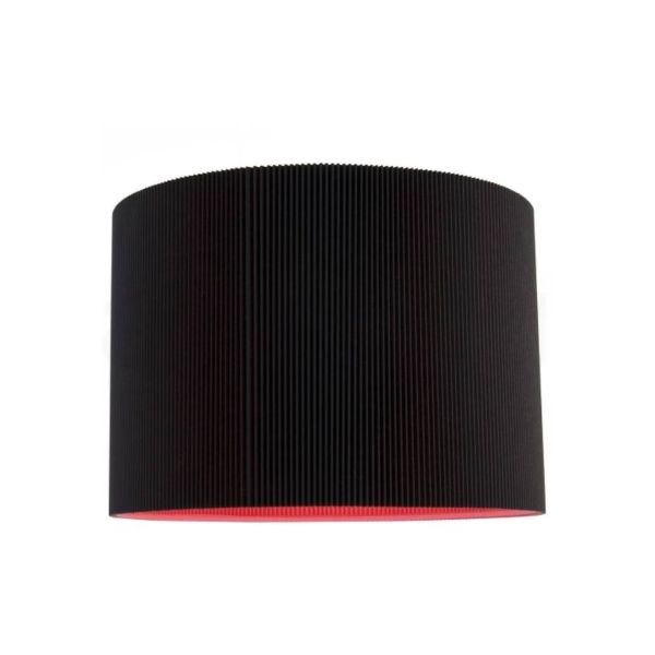 MICRO PLEAT S lámpabúra fekete/rózsaszín 230V max. 60W