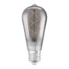 OSRAM Vintage Edison SPIRAL  füstös 230V E27 LED EQ15  1800K