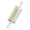 OSRAM SLIM LINE 78mm   világos 230V R7S LED EQ60 300°  2700K