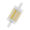 OSRAM LINE 78mm DIMM  világos 230V R7s LED EQ100  2700K