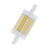 OSRAM LINE 78mm DIMM  világos 230V R7s LED EQ100  2700K