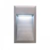 ALBERTO süllyesztett lámpa ezüstszürke 230V LED 1W IP54 5500k