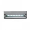 minI LED RC süllyesztett lámpa ezüstszürke 230V LED 0.8W IP54 5500k