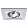 NICELIGHT I süllyesztett lámpa szálcsiszolt alumínium/szatén üveg 12V GU5,3 50W