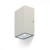 DIXIE 10x16 fali lámpa fehér 230V LED 2x5W 84° IP54 3000K