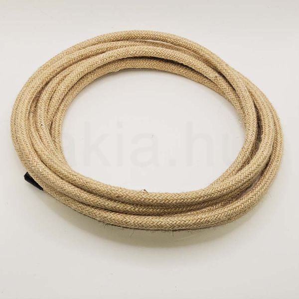 Kép 2,8m Kender kábel – 3×0,75 mm² (hengeres)