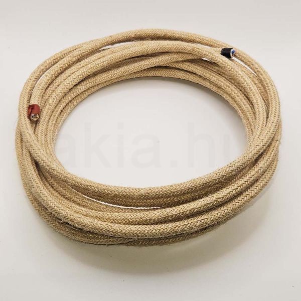 Kép 5,5m Kender kábel – 3×0,75 mm² (hengeres)