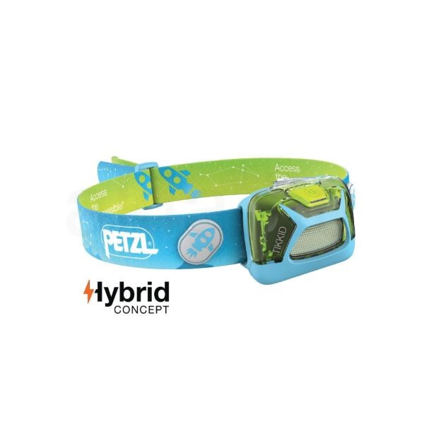 Petzl Fejlámpa TIKKID (3xAAA) 20 lumen Kék