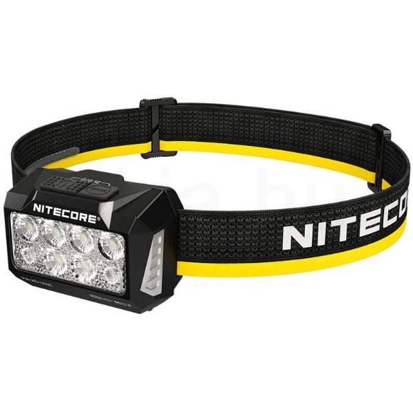 Nitecore Fejlámpa HA25 UHE (3xAAA/Akkumulátor) 6x MCT UHE LED (800 lumen)