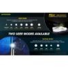 Nitecore Elemlámpa P10iX (+1x21700) 4xCREE XP-L2 V6 LED (4000 Lumen)